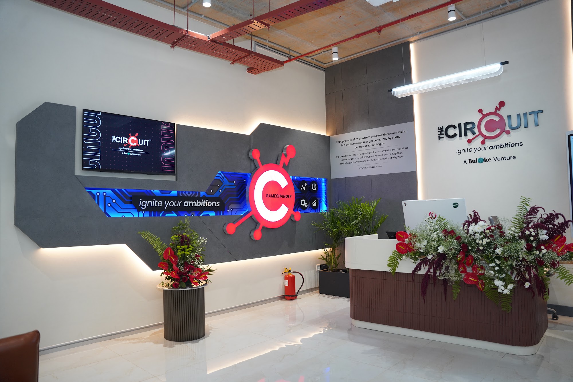 The Circuit private office interior